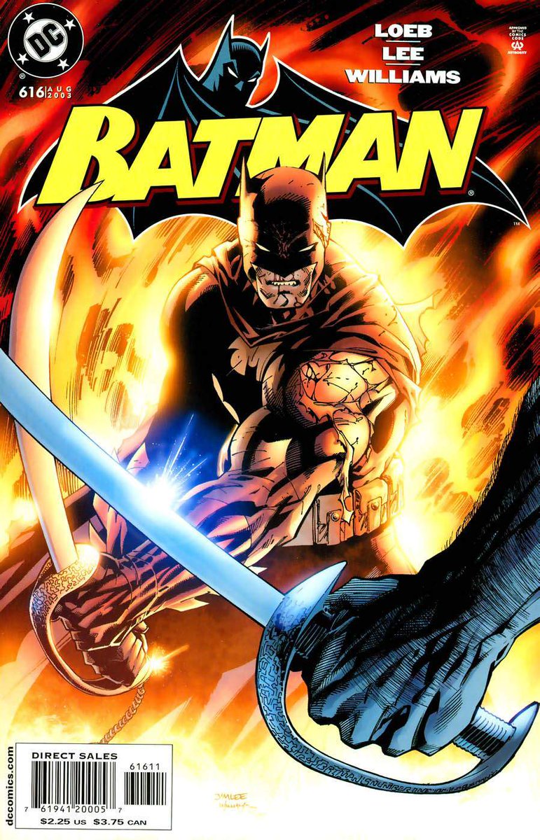 King_Hyperion89's tweet image. Batman #616
Batman kidnaps Talia in hopes to draw out Ra's al Ghul, who he thinks is behind the attacks on him and Gotham. Ra's rebukes these claims and the two fight. Lady Shiva tries to recue Talia but fails. Catwoman see's the scars on Batman while in the Batcave. #DCComics