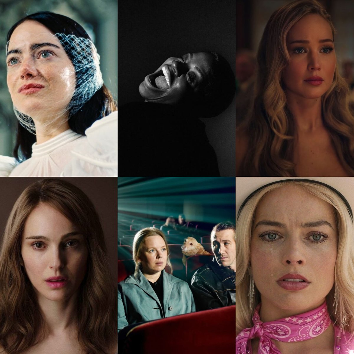 81nd Golden Globes (2024) Films from 2023 - Best Actress Comedy or Musical

Emma Stone 'Poor Things'
Fantasia Barrino 'The Color Purple'
Jennifer Lawrence 'No Hard Feelings'
Natalie Portman 'May December'
Alma Pöysti 'Kuolleet Lehdet'
Margot Robbie 'Barbie'

Vote for your winner!