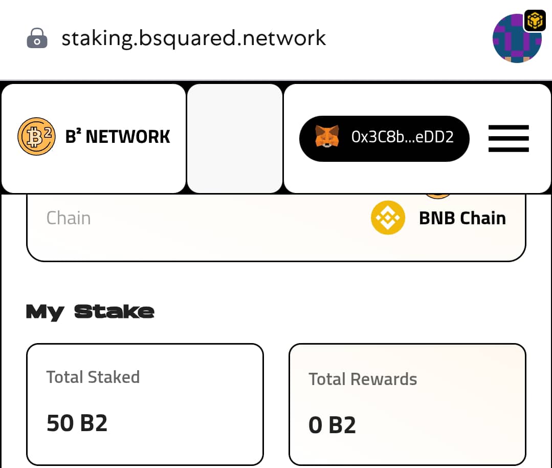 WizhyonX's tweet image. Just joined the #B2RushMonth carnival! 🎉

You can already guess, I’ve staked my 50 $B2 and I’m locked in to start packing rewards.

Stake $B2. Earn more $B2.
It’s that simple.
Don’t watch us eat...  join the Rush @BSquaredNetwork🔥

👉 staking.bsquared.network

 #BitcoinLayer2