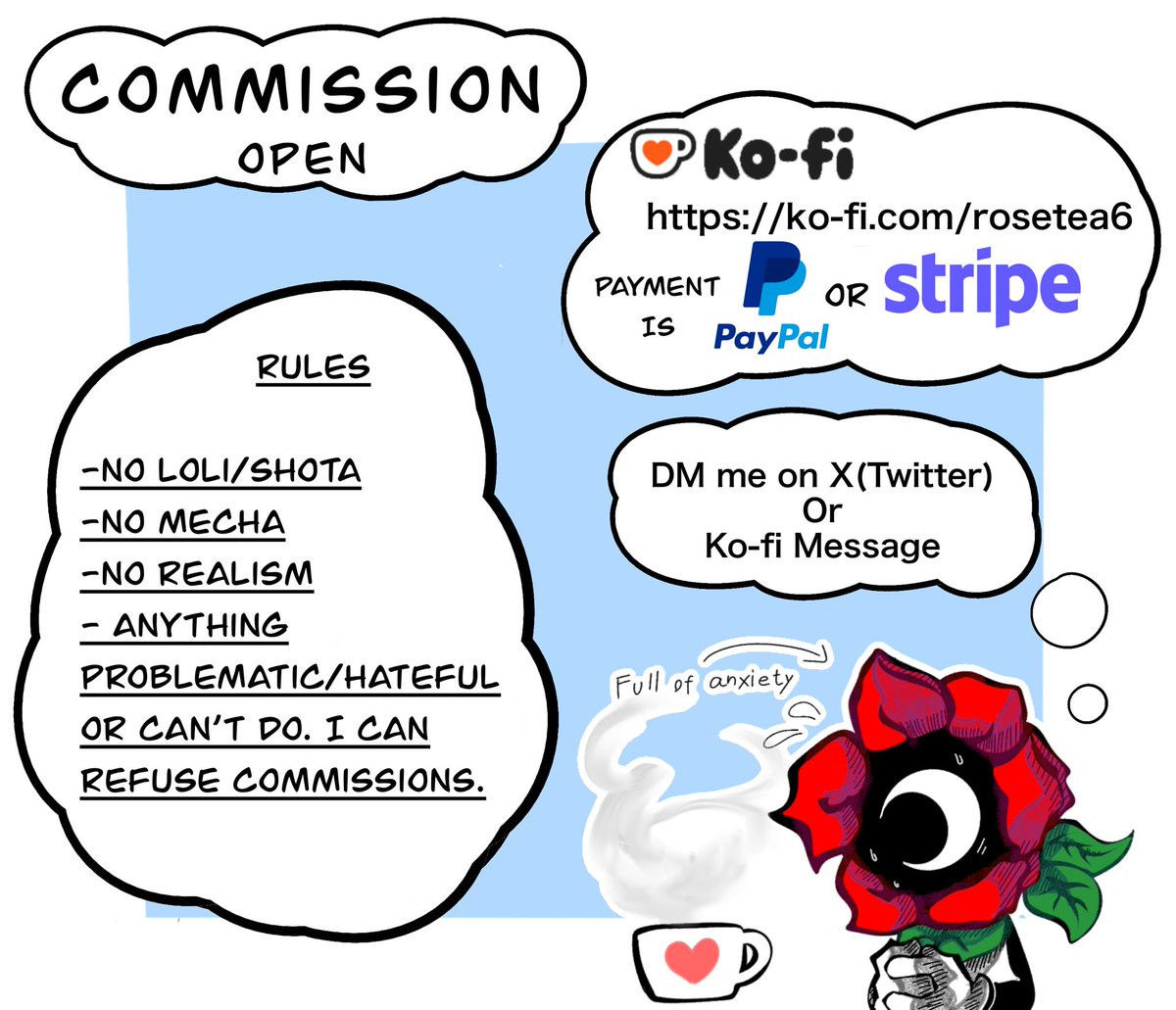 Rose_Tsuki6's tweet image. Iβm sorry, I remade sheet (again)
tried to add stripe because you know why.