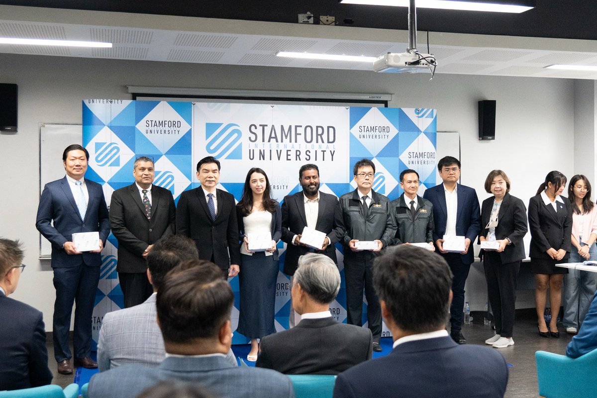 Thank you <a href="/stamfordiu/">Stamford International University</a> and especially Dr. Sureka for inviting representatives as honorable guest from <a href="/KRNL_xyz/">KRNL Labs</a> to attend students orientation to empowering and giving knowledge to the students and to pursue their dream!