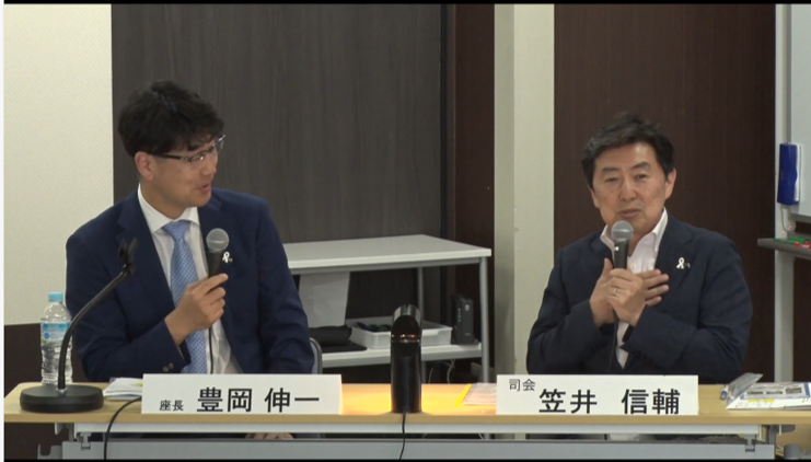 【#肺がん まるわかり教室@岡山】

休憩を終えて、豊岡先生、笠井さんの進行によるパネルディスカッションに入ります！配信を視聴の方は、ご質問も頂けます。

haigan-live.web.app/cushion/