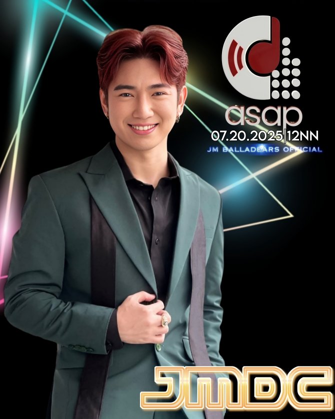Pangmalakasang kantahan, abangan bukas sa <a href="/ASAPOfficial/">ASAP</a> with our very own JM Dela Cerna. See you 😘
#JMDelaCerna #TheFrontman #JMBalladears 
#ASAPToTheMax #ASAP30 #ABSCBN
