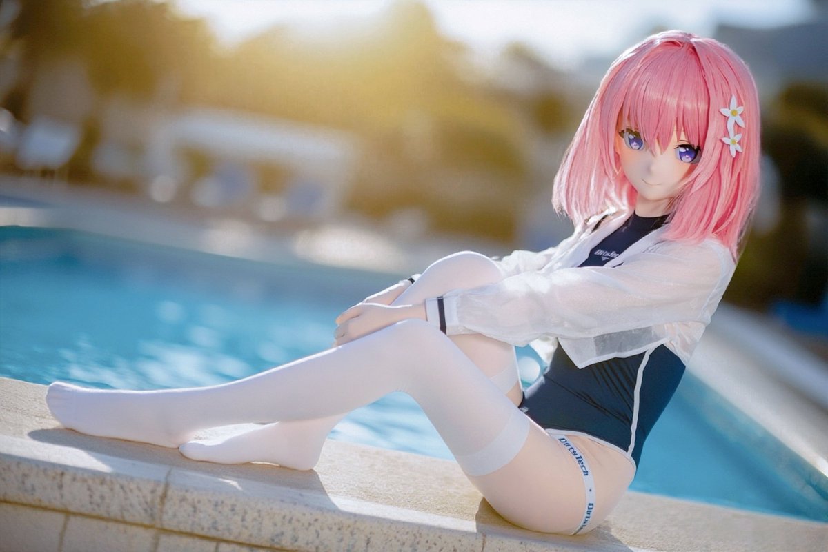 夏日泳装）
#kigurumi #着ぐるみ