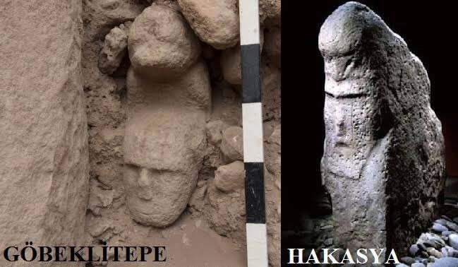 🔴 Göbeklitepe'de bulunan soldaki heykel tam 12 bin yıllıktı. Doğrudan Türklüğe bağlayacak bu heykel 2010 yılında bulunduktan tam 1 gün sonra kayboldu. Göbeklitepe bir çok hikayesiyle birlikte susturuldu..