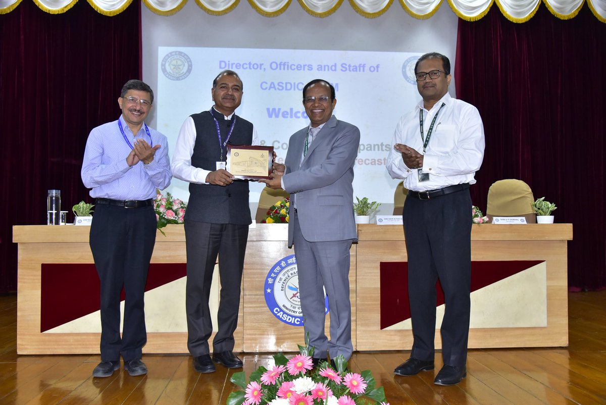 DRDO_India's tweet image. Institute of Technology Management(ITM), Mussoorie successfully conducted three days Technology Forecasting Workshop for its ECS Cluster at CASDIC, Bengaluru during the 16-18 July 2025. Experts from IIM, IISc, IIT, DRDO Corporate Directorate, and ITM shared valuable ideas with 39…