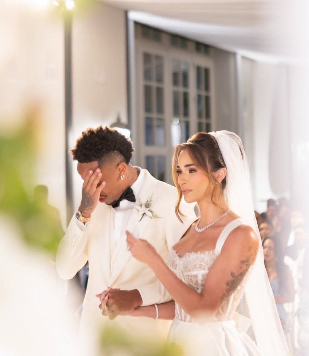 Eder Militao got married yesterday. 💍🤍