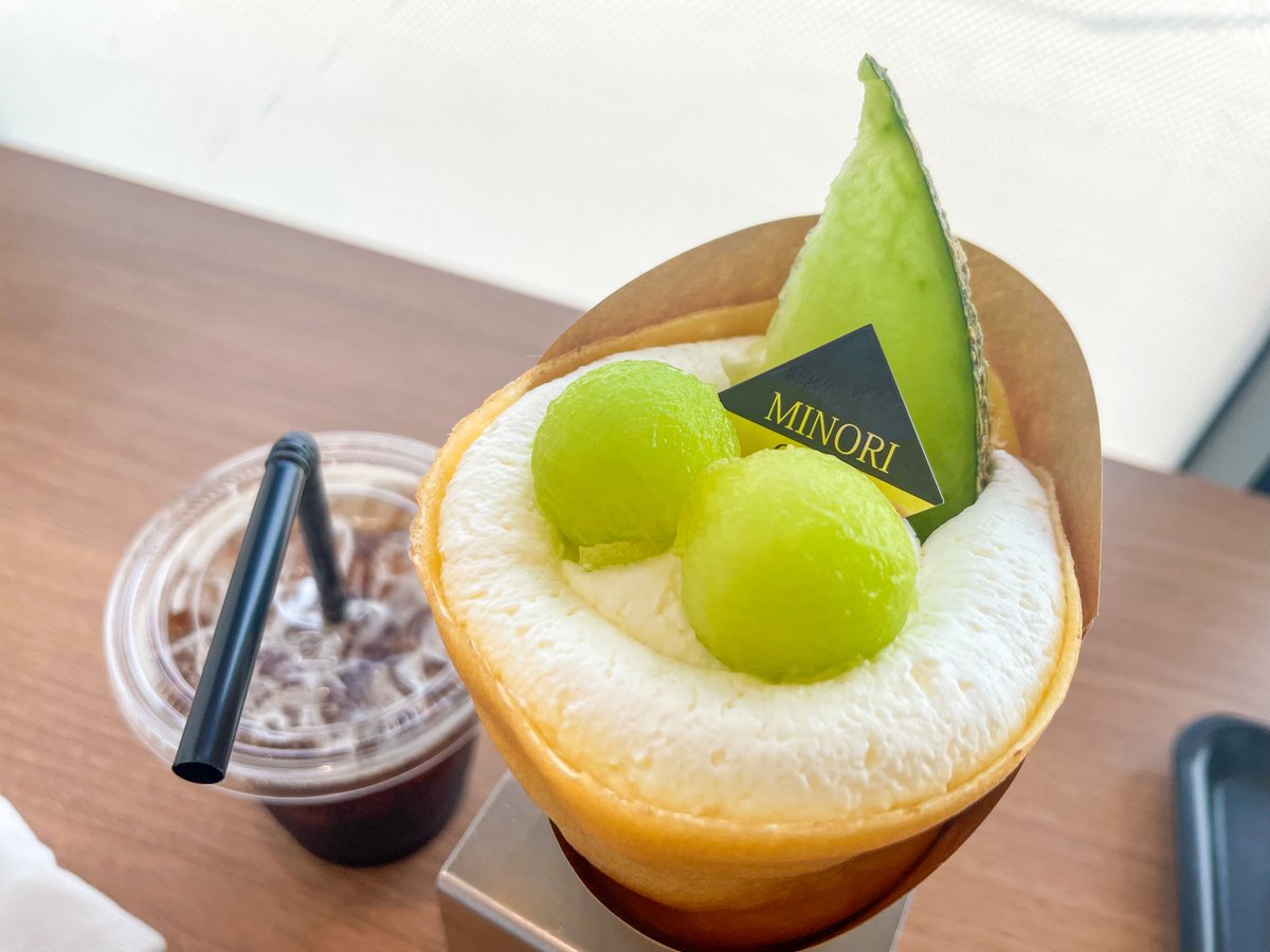 メロンクレープ🍈