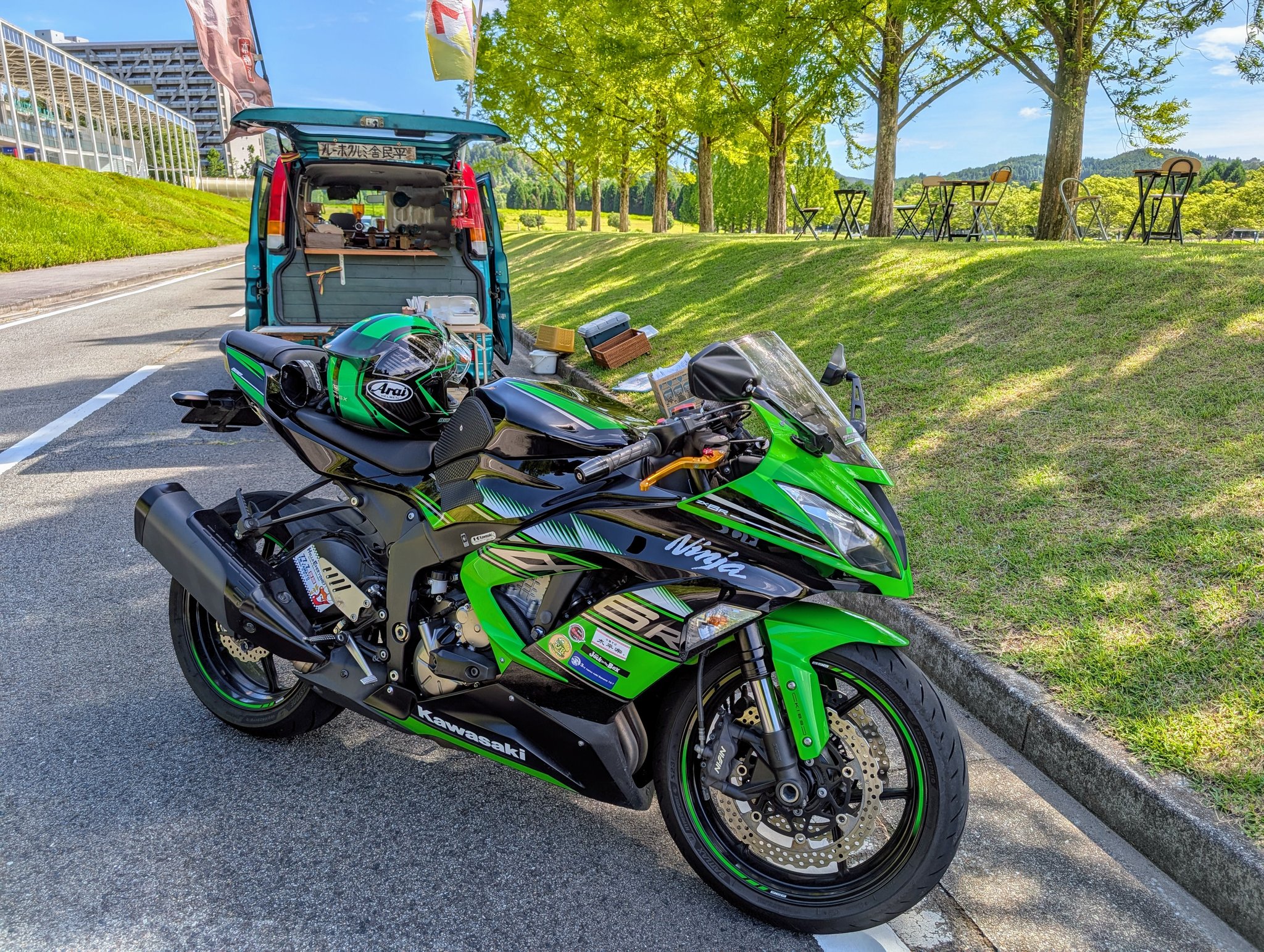 くるみ くるみん KRT color is gone!] 2025 Kawasaki Ninja ZX-25R SE [Lime