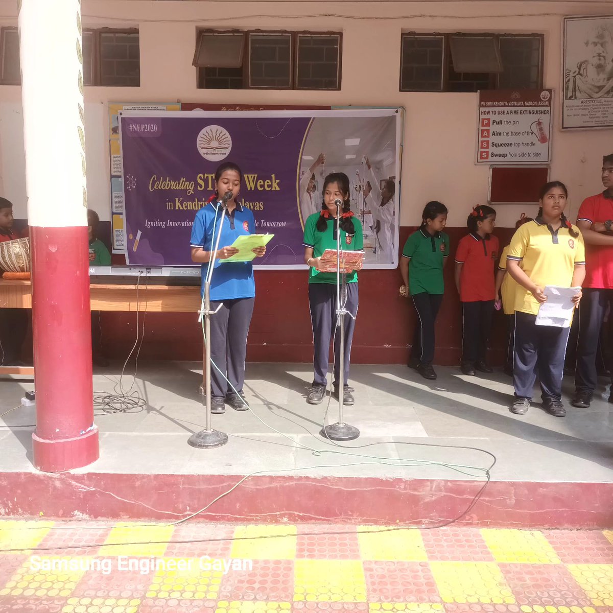KV_Nagaon's tweet photo. 🧮 Under #STEM Promotion Week, PM SHRI KV Nagaon conducted:
📍 Mathematics Olympiad (HBCSE)
📍 Maths Quiz
Morning AssemblyFostering analytical minds through joyful learning!
#Mathematics #NEP2020 #PMShriKVS @EduMinOfIndia @KVS_HQ @GuwahatiKvs https://t.co/SNI09Bxe6h