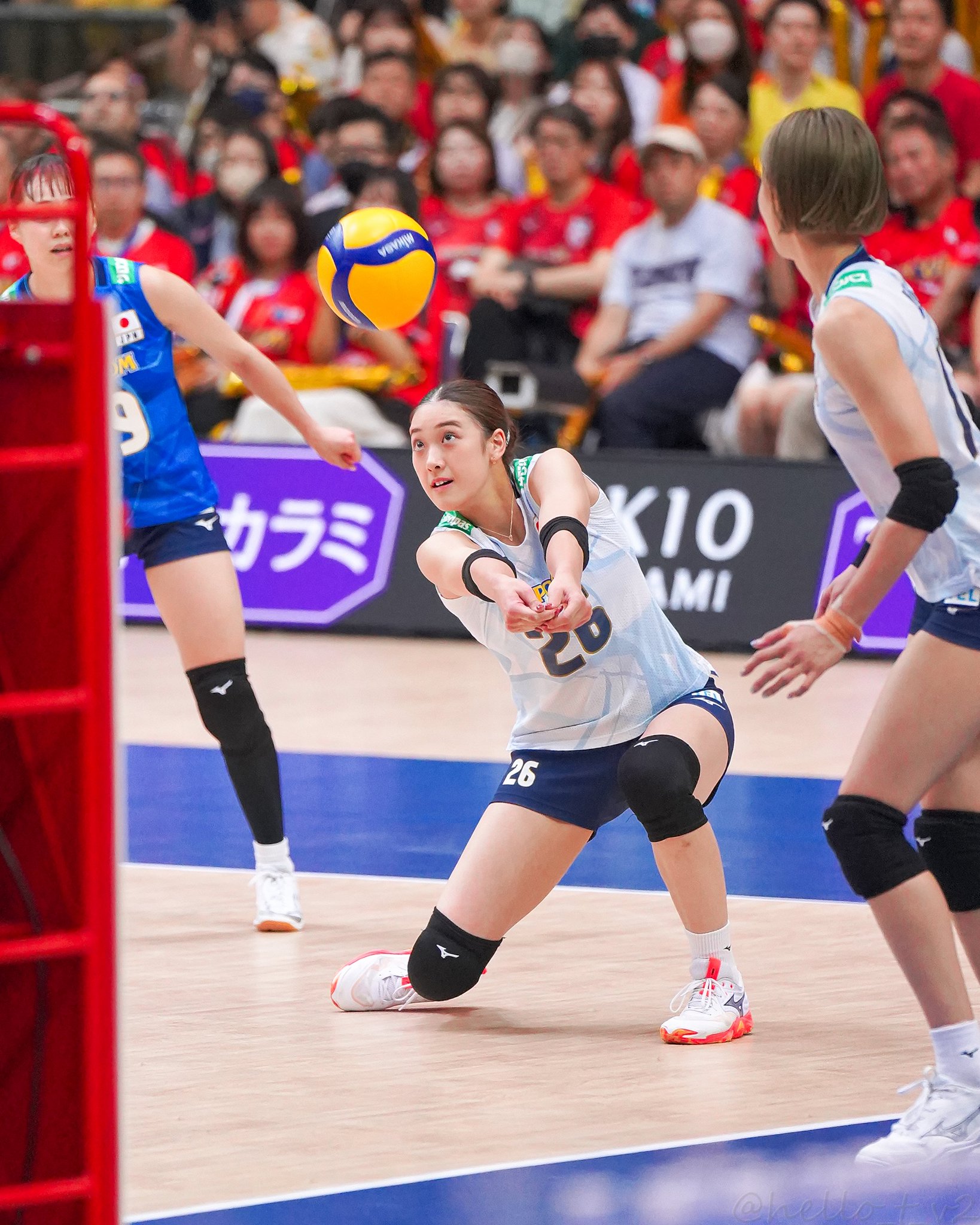 佐藤淑乃 BIGアクリルスタンド 女子バレーボール　日本代表 ネーションズリーグ バレー女子代表、ネーションズリーグ千葉大会へ調整 地元出身の
