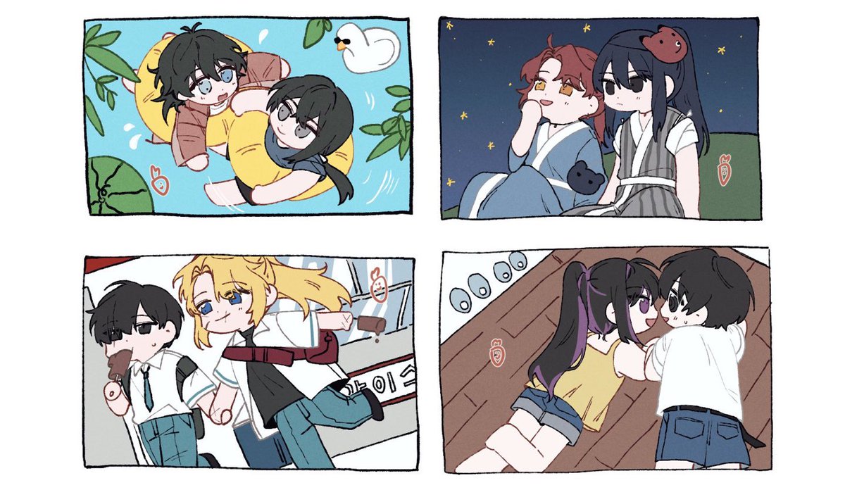 (커미션) 큐트걸 tweet media