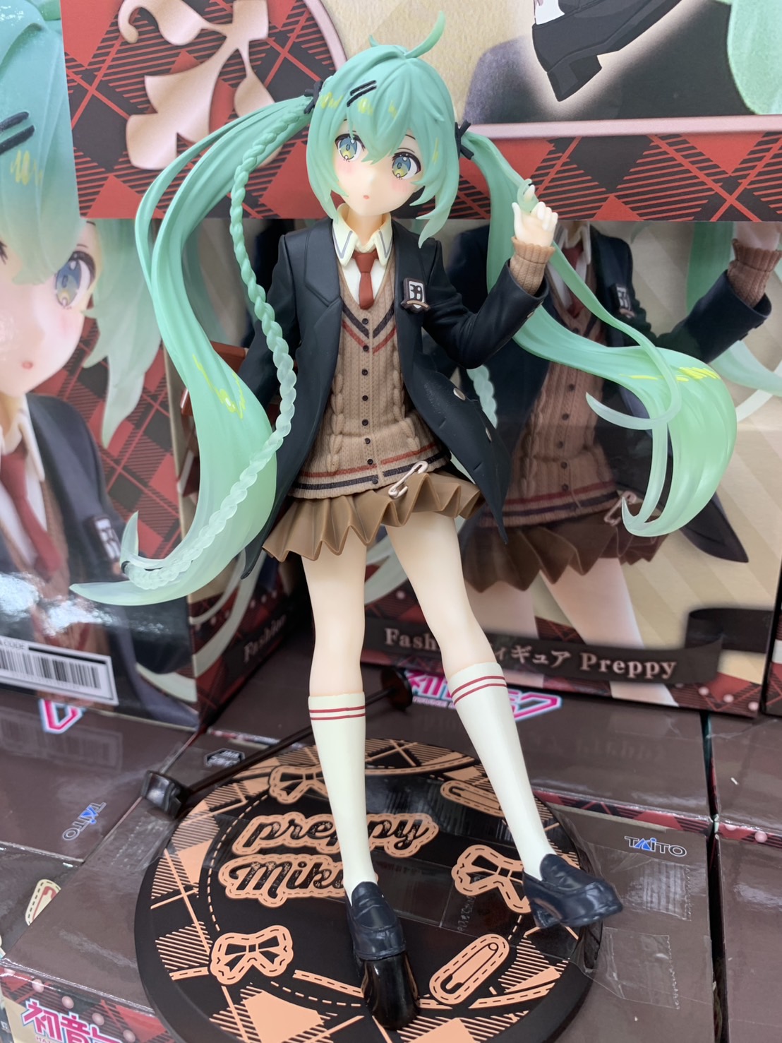 初音ミク Fashion フィギュア Preppy 12個 初音ミク Fashion フィギュア Preppy 通常&タイクレ限定 2種