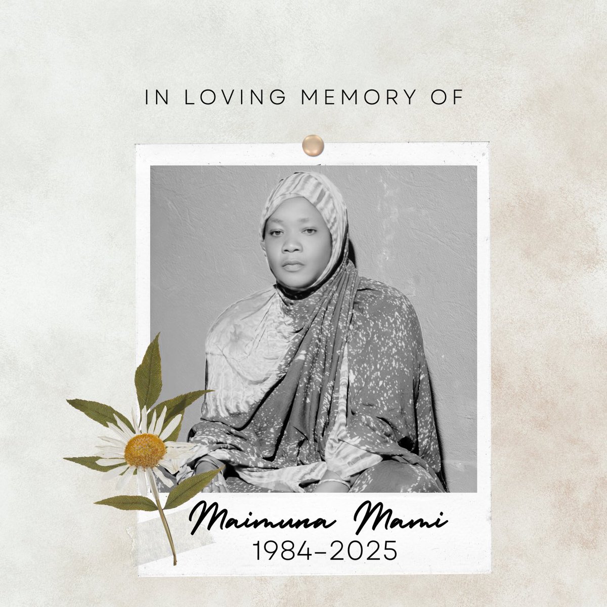 In Loving Memory of Maimuna Mami (1984–2025)

We are deeply saddened to announce the passing of Maimuna Mami, a beloved human rights defender, community leader, and advocate for Sex worker and LBQ rights in Uganda. Maimuna passed away only three weeks after being diagnosed with