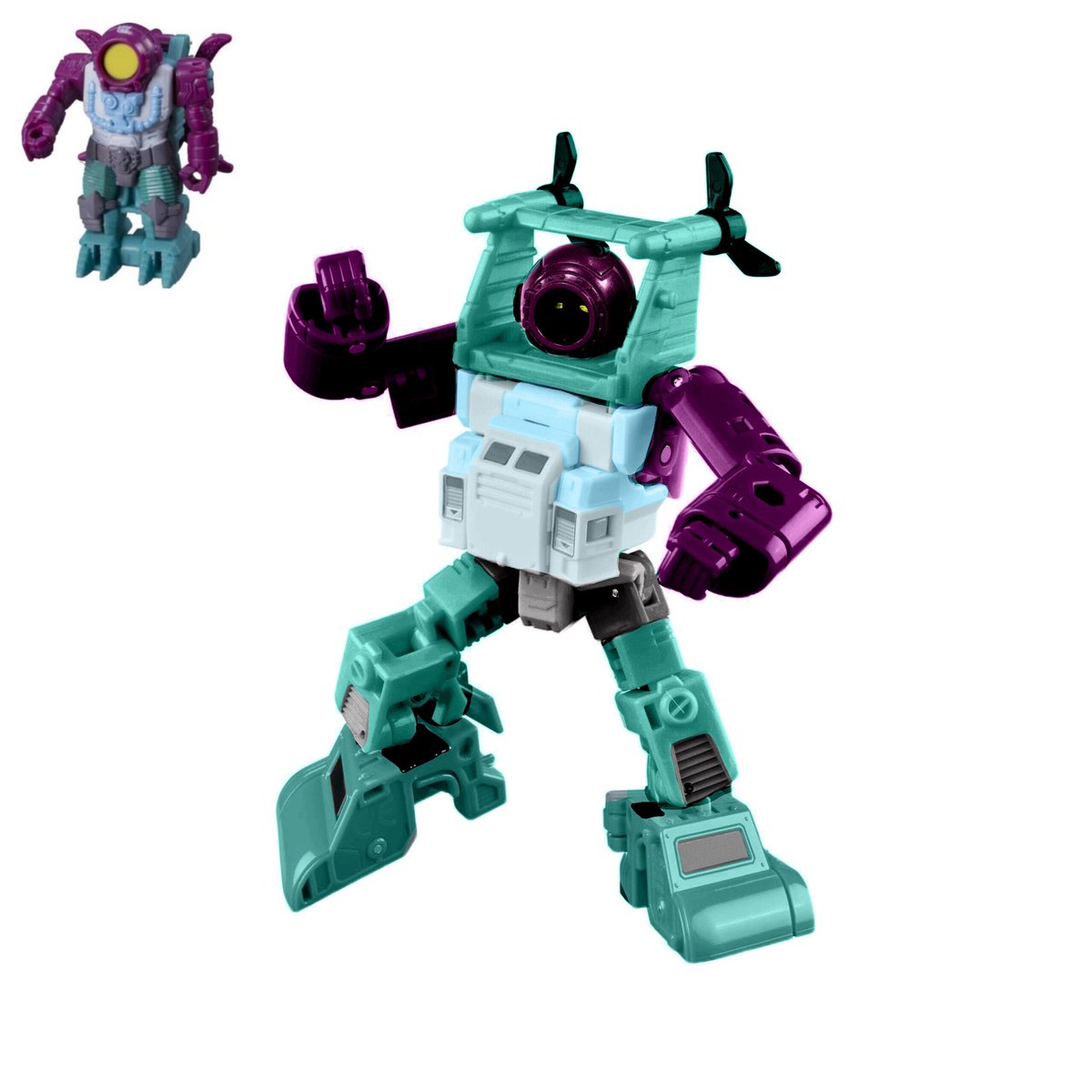 eNGeGG_tf's tweet image. Transformers digibash Octopunch from retro seaspray
#Transformers