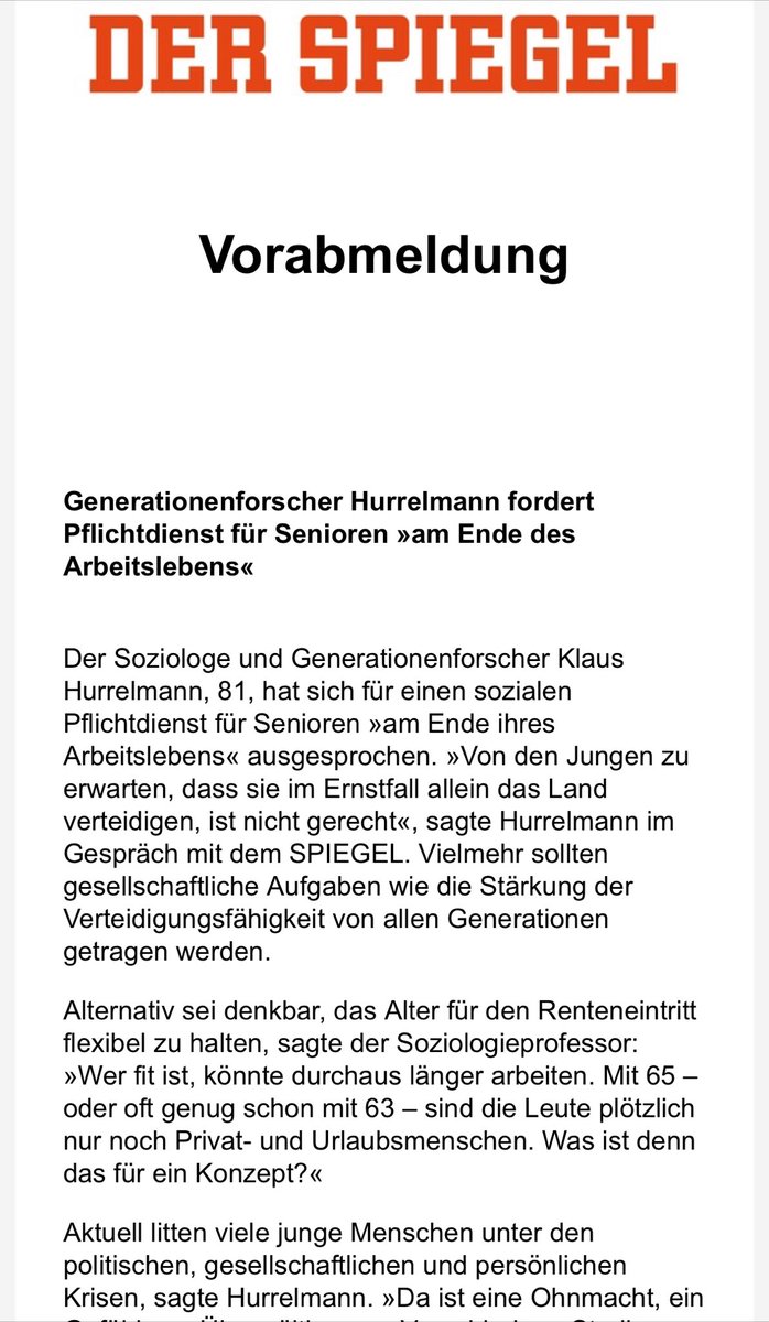 drumheadberlin's tweet photo. Grandiose Idee! Ich hätte dann 18 Monate Wehrdienst geleistet, würde noch mal einen Pflichtdienst als Rentner dranhängen und gerne den Boomer-Soli vom DIW zahlen… So viele tolle Ideen gerade im Umlauf… Die drei Kinder großzuziehen, war ja Hobby… https://t.co/pea2BFszsE