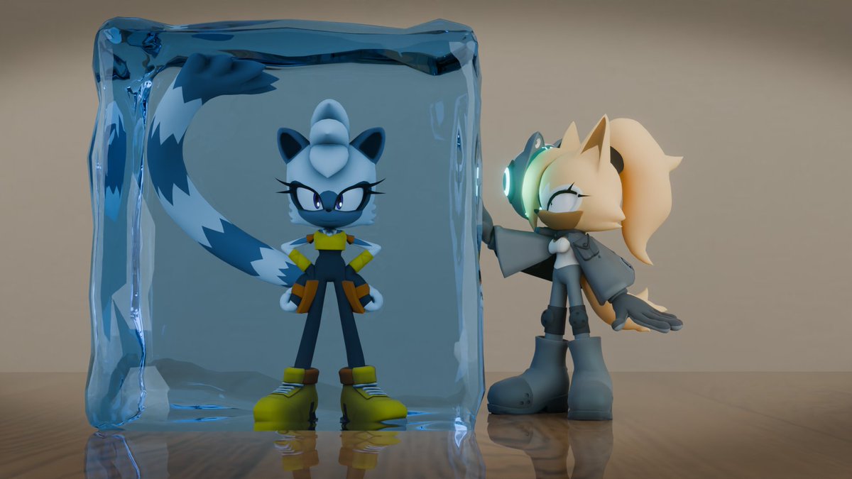 Weegi_man's tweet image. Tangle trying to cool off in the summer 

#blender #blender3D #b3d #sonicthehedgedog #tanglethelemur #WhisperTheWolf