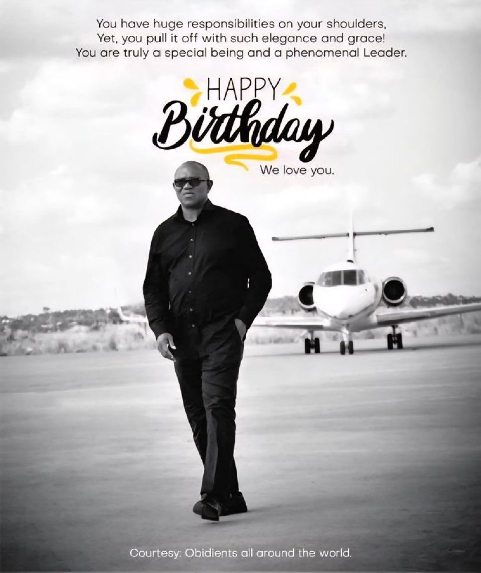 excelength's tweet image. I am still in mourning for my mum who would have been 71 tomorrow July 20 but collapsed and passed on Wednesday night after returning from Church...😭

I had to come out and wish @PeterObi a happy birthday on #PeterObiAt64. Mum will be proud I did. 
Just 500 RT &amp;amp; ❤️ for her!