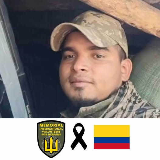 We pay tribute to the heroic men and women who took up arms and stood to fight the Russian invaders.
They will never be forgotten.

RIP – Oleh Mendak, Oleksandr Maksymovych (24), Serhii Oliichuk, Colombian fighter Fernedis Leider Lopez Gomez

Eternal Memory!