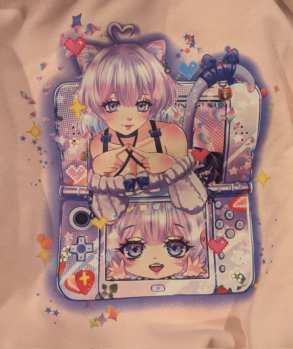 AND I JUST GOT YOUR HOODIE!!!

it's so comfy I might never take it off