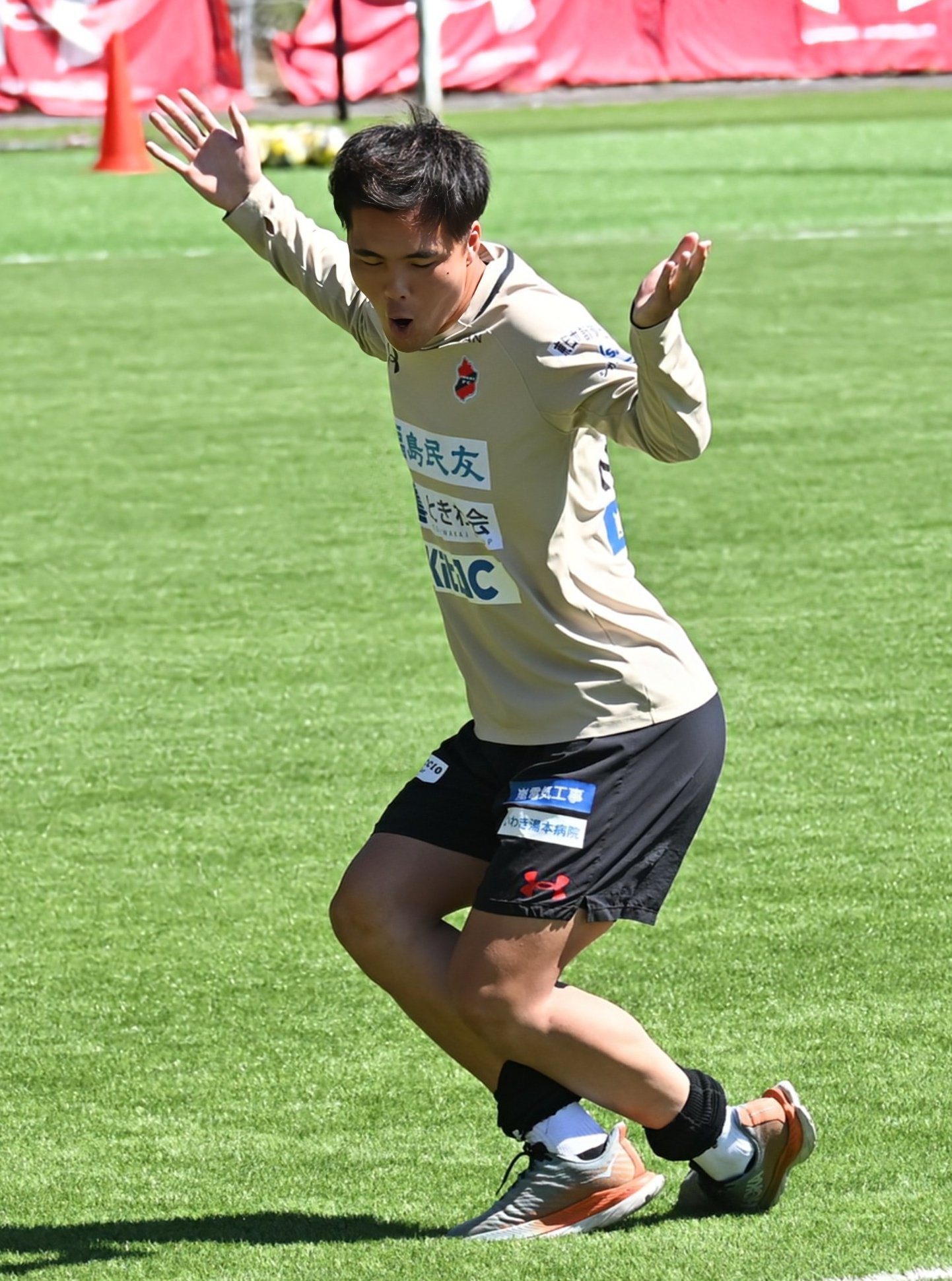 いわきFC トレーニングパンツ　支給品 いわきFC トレーニングパンツ 支給品
