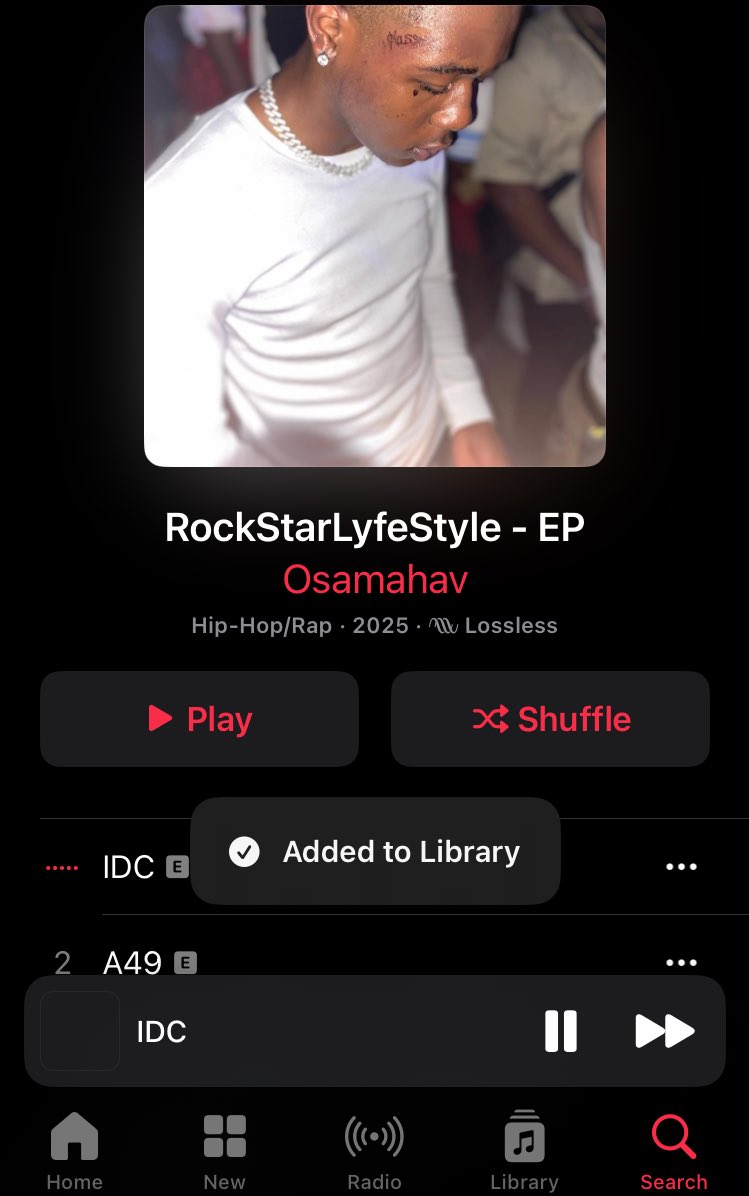 linktr.ee/osamahav appreciate all da support 🤟🏿 RockStarLyfeStyle Out Now ❤️‍🔥 this is goodbye fa now…