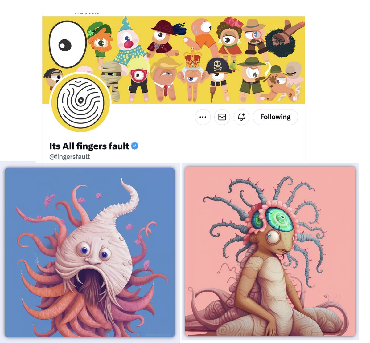 Handsdall23 🇫🇷 (@handsdall) on Twitter photo 💜🎉 SOLD!! 🎉💜
A warm Thank you to <a href="/fingersfault/">Its All fingers fault</a> for collecting 2 Weird Bug #09 and #11!! 🙏🥳
Thank you from the deep of my heart dear friend for adopting these little guys!! 🙏😍🥳
WEIRD BUGS
—> only 1 xtz
skurpy.com/marketplace/co…
✨Follow and support this great artist and 💜🎉 SOLD!! 🎉💜
A warm Thank you to <a href="/fingersfault/">Its All fingers fault</a> for collecting 2 Weird Bug #09 and #11!! 🙏🥳
Thank you from the deep of my heart dear friend for adopting these little guys!! 🙏😍🥳
WEIRD BUGS
—> only 1 xtz
skurpy.com/marketplace/co…
✨Follow and support this great artist and