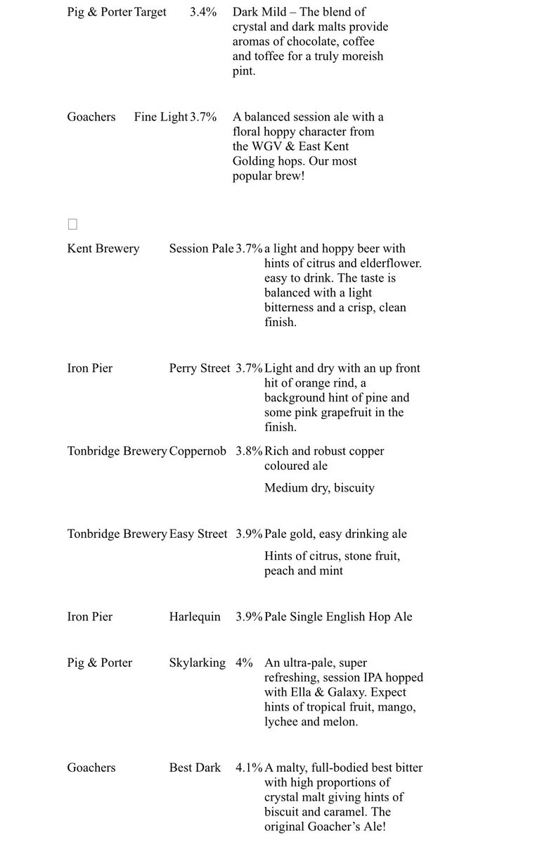 Maidstone & Mid Kent CAMRA (@mmkcamra) on Twitter photo It’s <a href="/Larkinsalehouse/">Larkins' Alehouse.</a> first ever beer festival tomorrow, on the Ball Field in #Cranbrook and featuring beers from <a href="/GoachersAles/">Goacher's Ales</a>, <a href="/kentbrewery/">Kent Brewery</a>, <a href="/PigAndPorter/">Pig And Porter</a>, <a href="/ironpierbeer/">Iron Pier Brewery</a> and <a href="/TonbridgeBrewer/">Tonbridge Brewery</a>. It’s <a href="/Larkinsalehouse/">Larkins' Alehouse.</a> first ever beer festival tomorrow, on the Ball Field in #Cranbrook and featuring beers from <a href="/GoachersAles/">Goacher's Ales</a>, <a href="/kentbrewery/">Kent Brewery</a>, <a href="/PigAndPorter/">Pig And Porter</a>, <a href="/ironpierbeer/">Iron Pier Brewery</a> and <a href="/TonbridgeBrewer/">Tonbridge Brewery</a>.