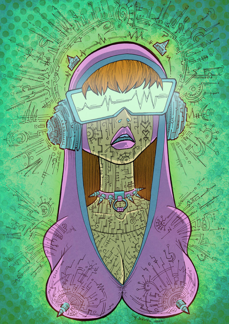 HenHDR's tweet image. Amalgama

Lápiz - 20/06/25
Tinta - 25/06/25
Color - 19/07/25

#amalgama #amalgam #ia #ai #fusion #cyberpunk #pencil #ink #color #sentidos #senses