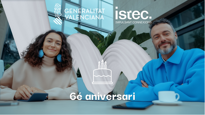 Hui @GvaIstec complix 6 anys IMPULSANT CONNEXIONS i mirant al futur de la societat valenciana.
Gracias a nuestro equipo, a los usuarios y a quienes confían en nosotros por ser parte del camino.
#Telecomunicacions #IdentidadDigital #TecnologíasHabilitadoras