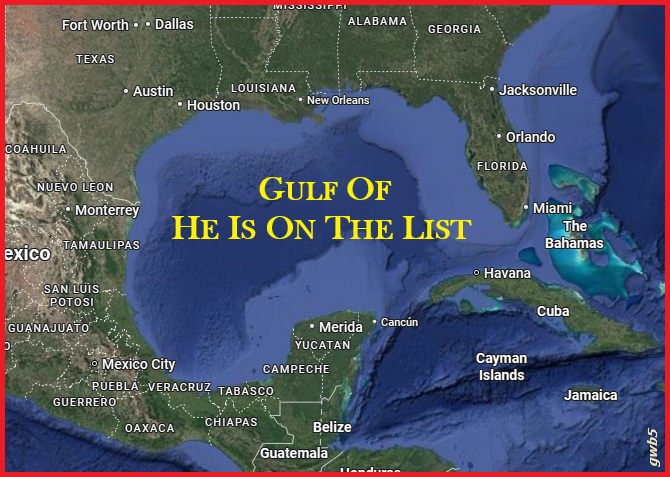 #HeIsOnTheList
#EpsteinFiles 
#gwb5