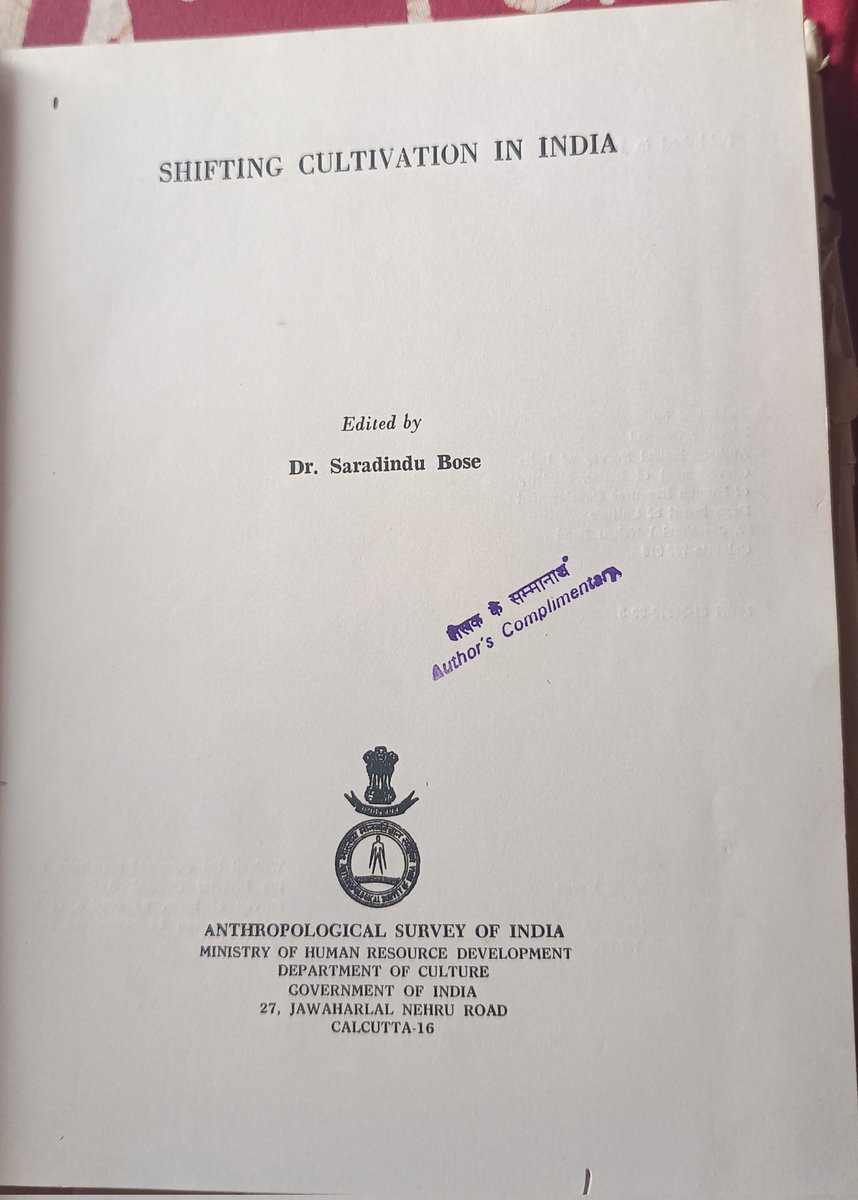 BasPranab's tweet photo. Down memory lane 1976 I was one of the Team surveying Podu cultivating tribes of South India one of the authors contributed papers was the source of ignition for lately volunteering in the field of Palliative Care for the terminal patients and elderlies in rural sector counsellor https://t.co/QF2QFWt8zD