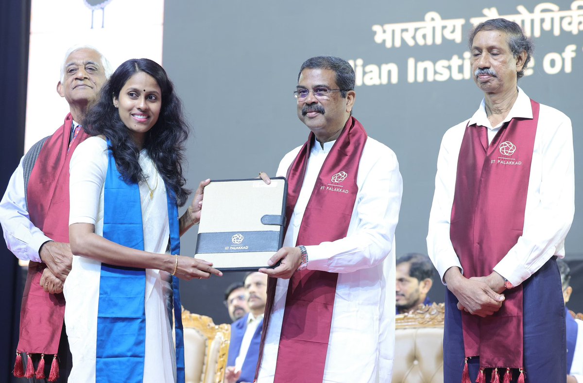 Dharmendra Pradhan (@dpradhanbjp) on Twitter photo India has immense faith in its IITians. They are not just engineering graduates but public intellectuals.
Students of <a href="/PalakkadIIT/">IIT Palakkad</a> must draw inspiration from the 14th century mathematician and astronomer Madhava and carry forward the IIT legacy for establishing India specific India has immense faith in its IITians. They are not just engineering graduates but public intellectuals.
Students of <a href="/PalakkadIIT/">IIT Palakkad</a> must draw inspiration from the 14th century mathematician and astronomer Madhava and carry forward the IIT legacy for establishing India specific