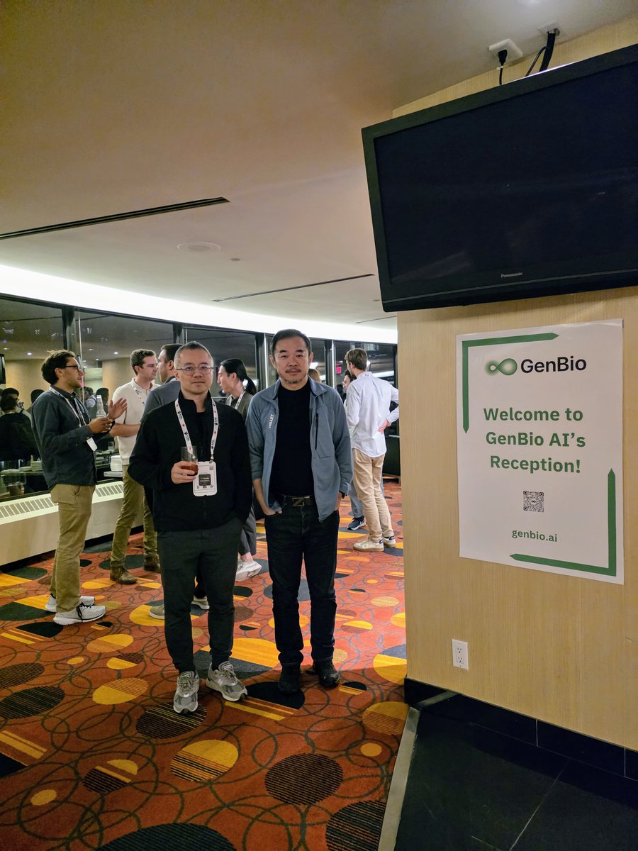 genbioai's tweet image. Thank you to everyone who joined us at GenBio AI’s private reception in Vancouver, BC.
We’re grateful to be surrounded by such a vibrant, forward-looking scientific community in AI and biology.
Stay tuned and learn more: genbio.ai/blog