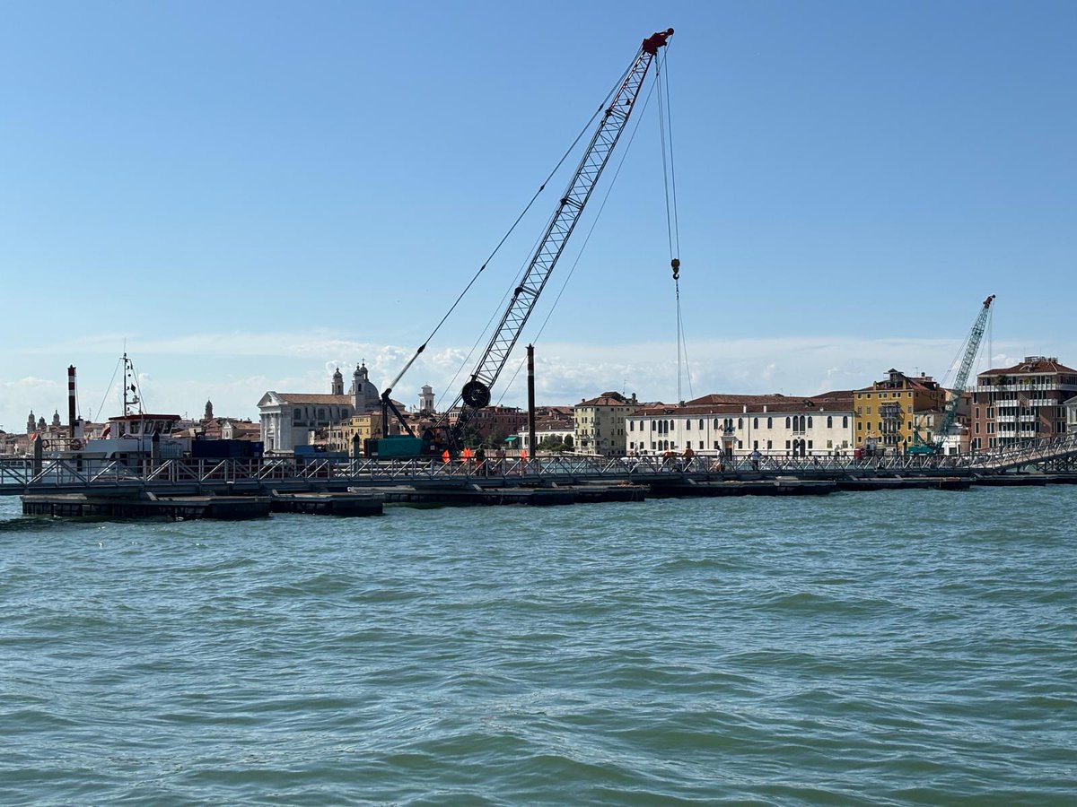 Ponte votivo per le festa del Redentore