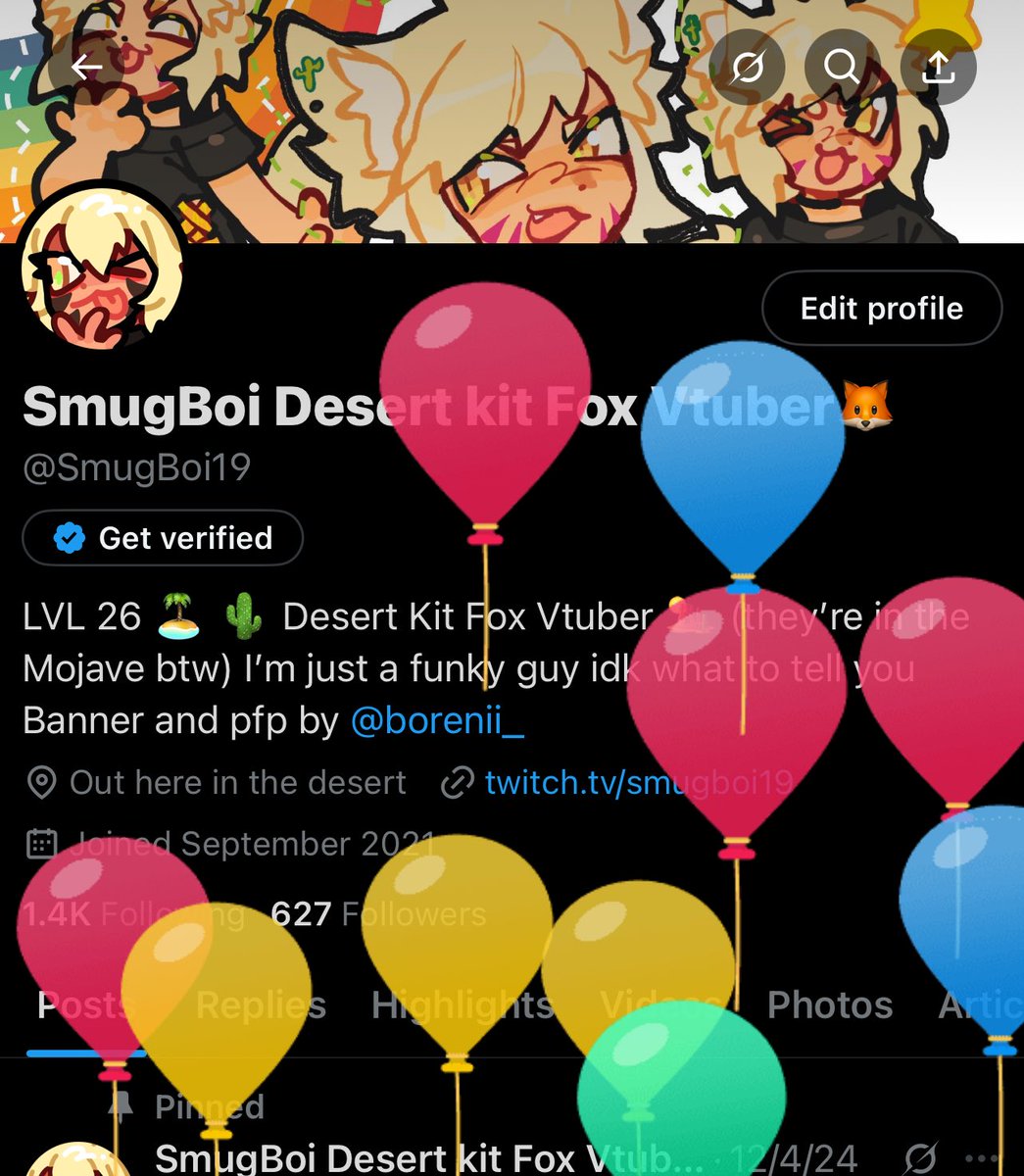 SmugBoi Desert kit Fox Vtuber🦊 tweet media