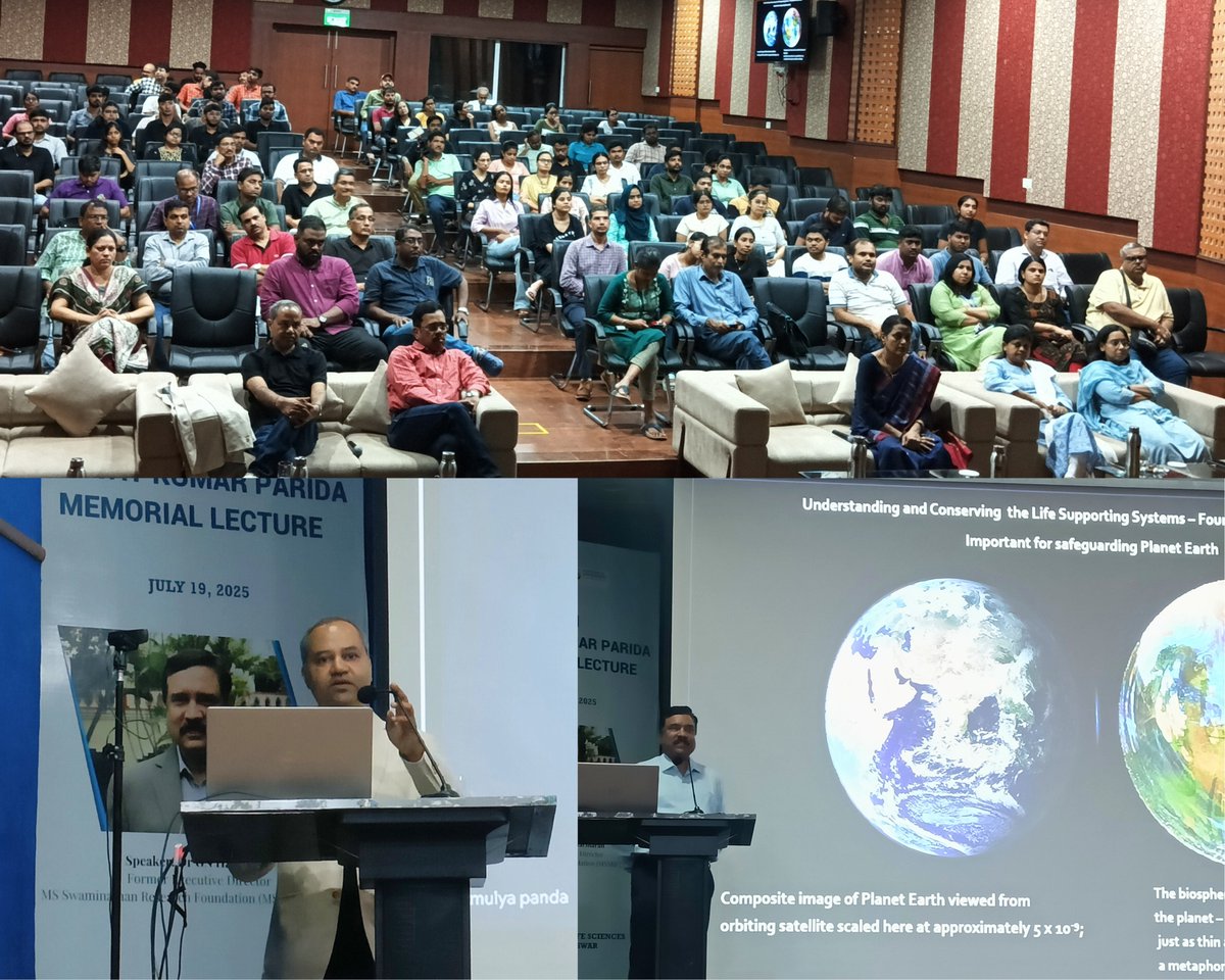 bric_ils's tweet image. Today, the BRIC-Institute of Life Sciences paid heartfelt tribute to the life and work of Dr. Ajay Kumar Parida, a visionary leader, scientist, and advocate for science with a societal mission. The 3rd Memorial Lecture was delivered by Dr. G. N. Hariharan, Former Executive…