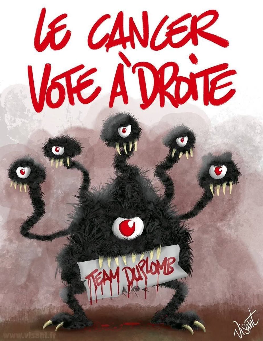 Voilà une illustration qui circule : c’est incroyable de bêtise.
C’est la déchéance de la raison.
Et bien sûr, quoi de mieux que d’agiter le chiffon rouge du cancer (alors qu’en l’occurrence il n’existe aucun lien entre acetamipride et cancer !) à des fins politiques.
Evidemment