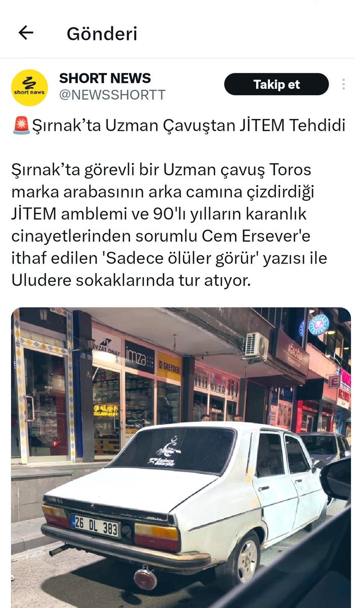 gulhatunmedyan's tweet photo. Uzman Çavuş'un beyaz torosundan korkan hırtlar 😂 https://t.co/X2zv3d4bAv
