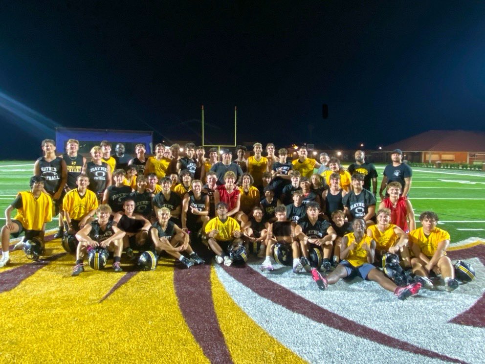 Great day to end Fall Camp Day 2 with an electric practice under the lights! Proud of this team and coaches! #SWARM