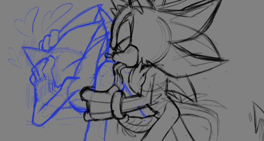 not_STAR_4_work's tweet image. small doodle before bed
#sonadow