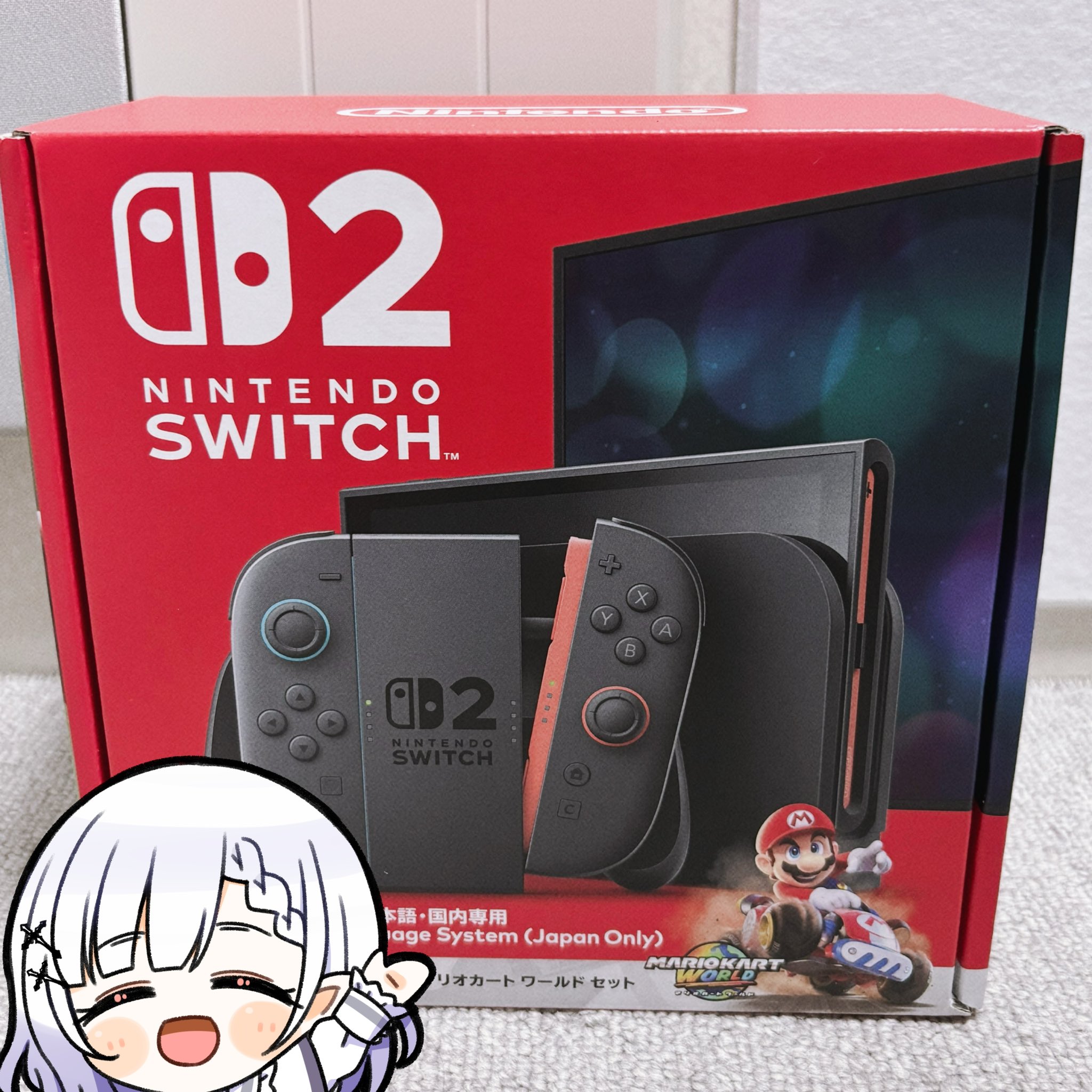 Switch2 マリオカート　新品未開封＋純正キャリーケース Switch2 マリオカート 新品未開封＋純正キャリーケース