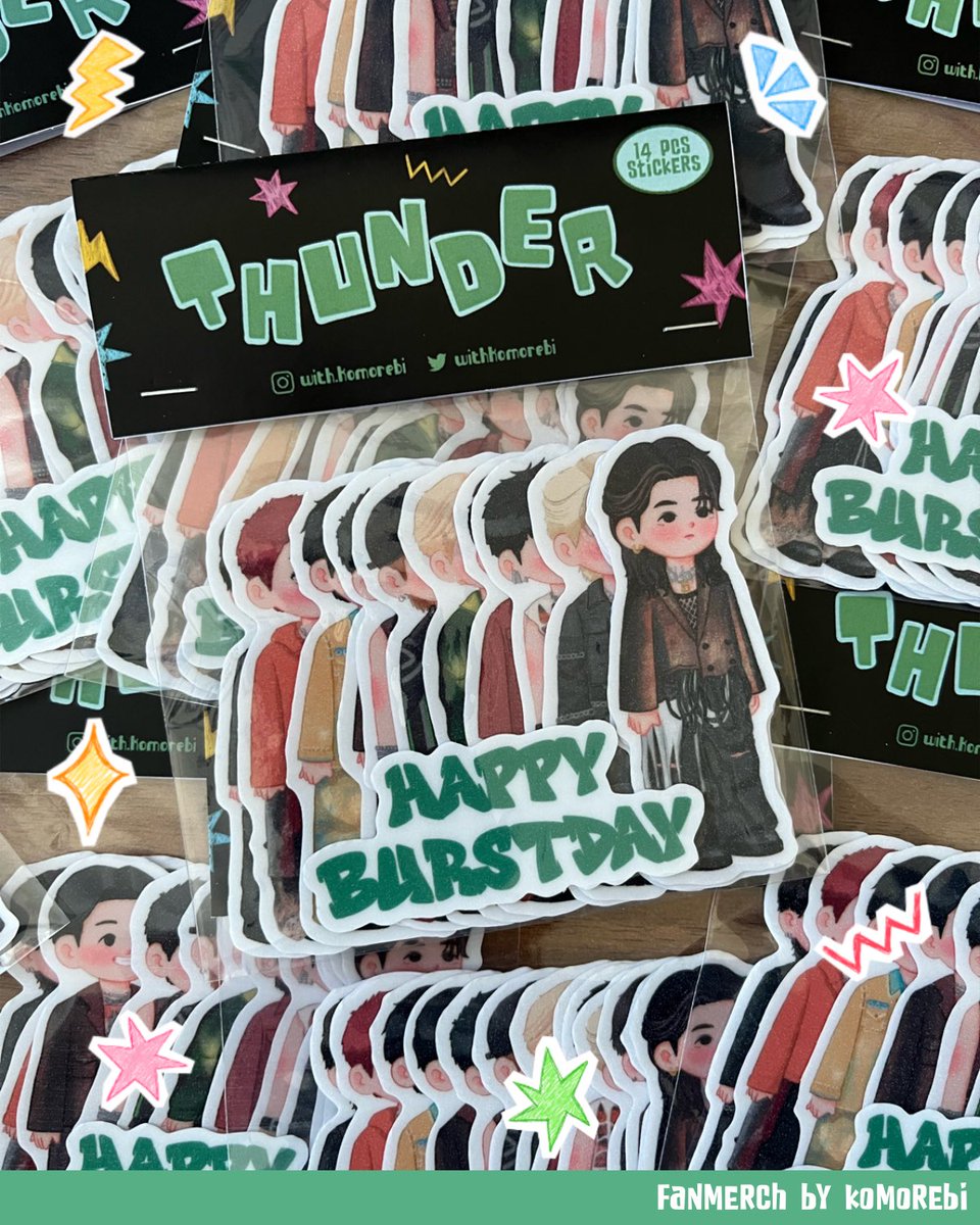 [MY GO🇲🇾] THUNDER SHAKER KEYRING &amp; STICKER by <a href="/withkomorebi/">komorebi</a> 🇮🇩

[1st payment]
💰RM8 - RM20
🔚Sat. 9 August / 8pm
🛒Order here: t.me/theqishh/11379

#pasarseventeen #pasarseventeenmy #pasarSVT

·˚ ༘ help rt &amp; share are very appreciated 💗