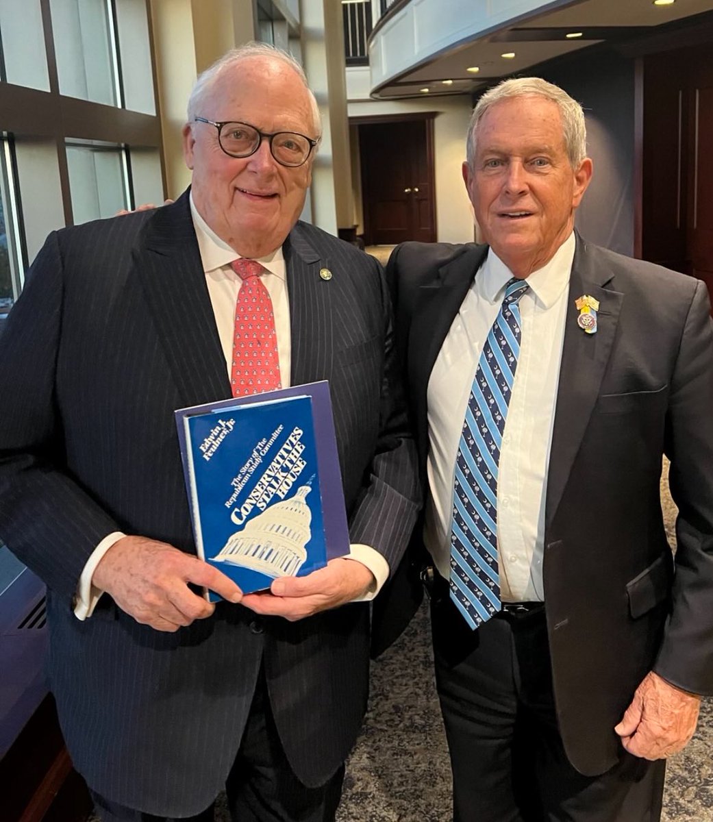 RepJoeWilson's tweet image. Saddened to hear of the passing of Ed Feulner, the founder of @RepublicanStudy and @Heritage and a conservative warrior and Limited Government visionary with phenomenal success. Grateful to have worked with him and the institutions he founded to push forward the conservative…