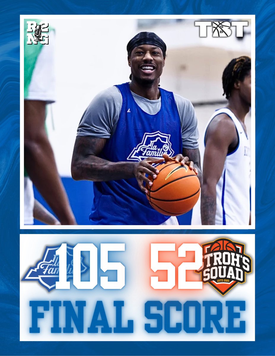 RuppToNoGood's tweet image. ANSLEY ALMONOR WITH THE GAME-WINNER
Dominant victory for La Familia in Round 1