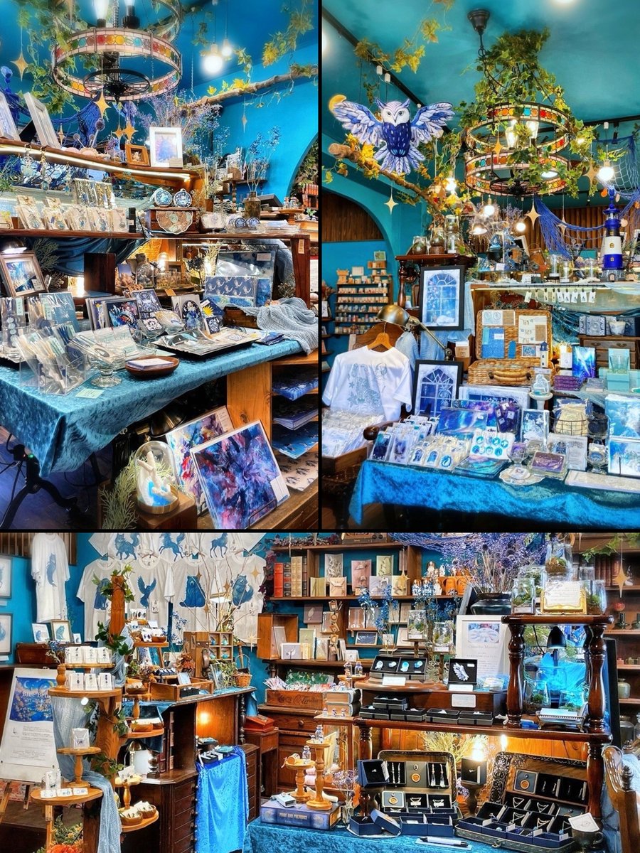 natsumehiro's tweet image. ／
🦉open!!
＼

第105回ナツメヒロ企画展
💎『ルーメの青い欠片』💎

ルーメが見守る海には、人々や生き物たちの心や記憶の“青い欠片”が流れ着きます。
その欠片――17名の作家による青をテーマにした作品たち。
あなたの心に触れるひとつを、ぜひ見つけてください。

📅7月19日(土)〜8月10日(日)…