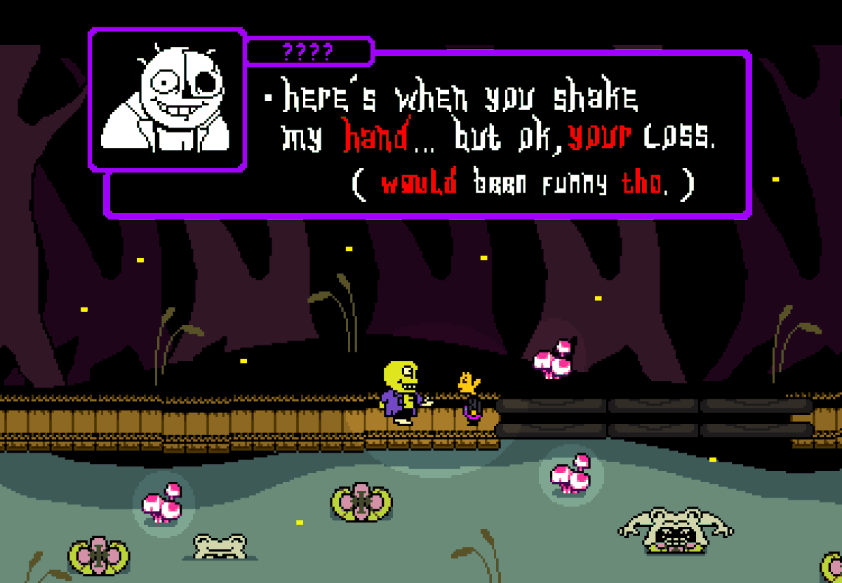 gustusgloop's tweet photo. undertale if it was evil and fucked up
#EVILtale #undertale https://t.co/iX64F2tIUM