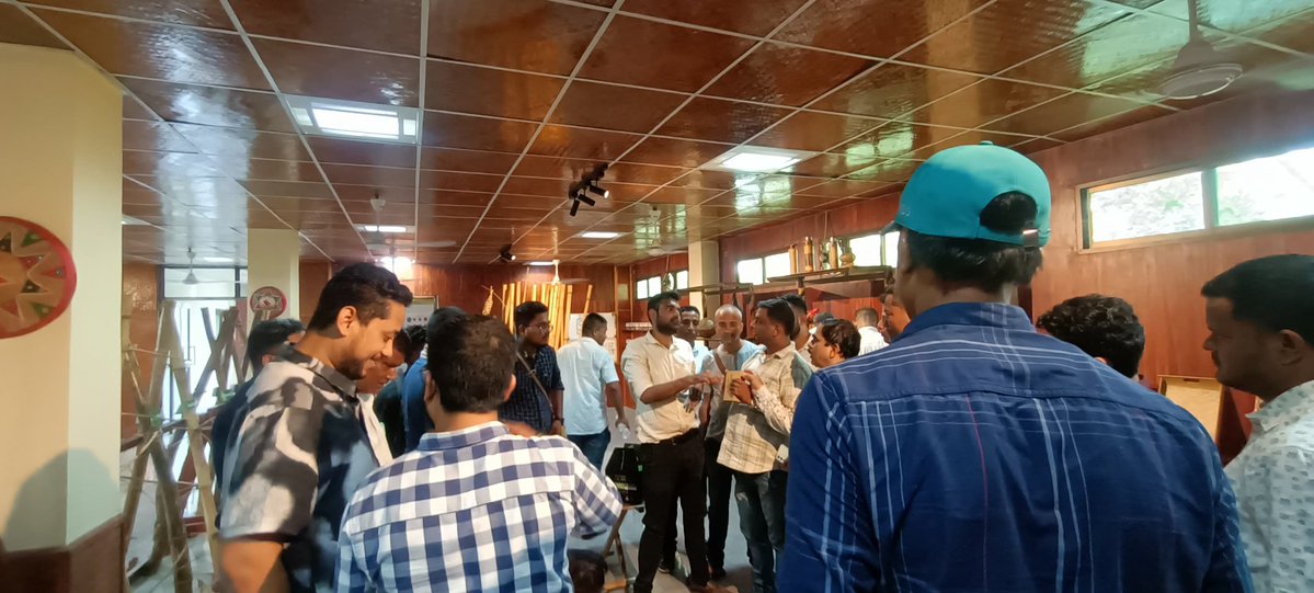 A group of 22 of members of Krishi Vigyan Kendra, Sivasagar along with 2 officials visited ICFRE-Rain Forest Research Institute, Jorhat (Assam) on 17th July, 2025 as a part of exposure visit.