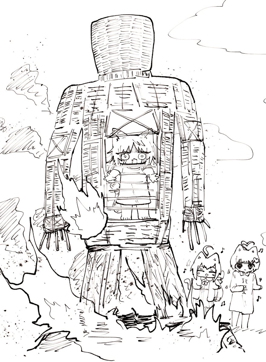 26k46f's tweet image. ウィッカーマンみた