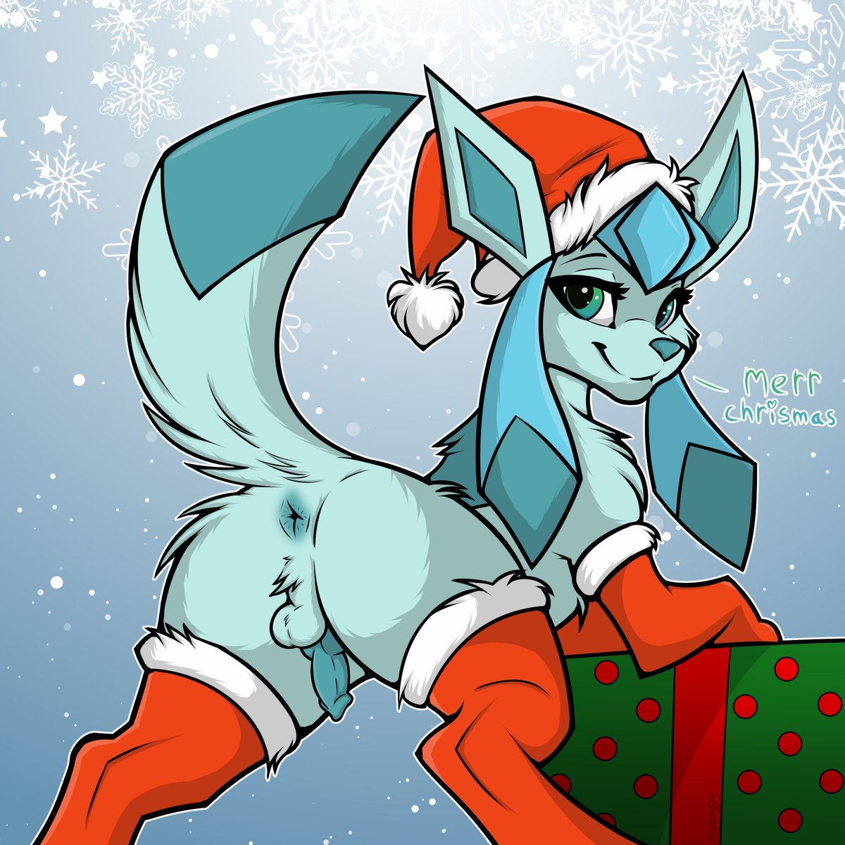 Furryparty67848's tweet image. π Festival present.
πΎ Artist: bruhsugga
#furryartnsfw #furryartist #furryartworks #feralart #eeveelution #glaceon